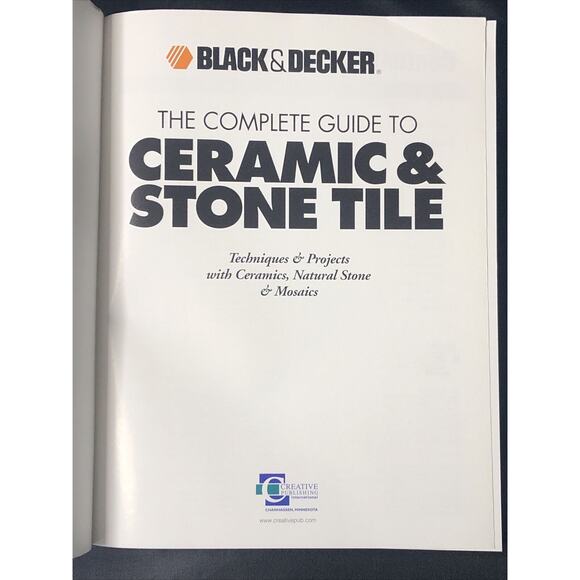 The Complete Guide to Ceramic & Stone Tile Techniques & Projects Paperback - Picture 2 of 5